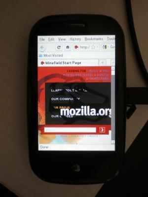 Firefox sur WebOS