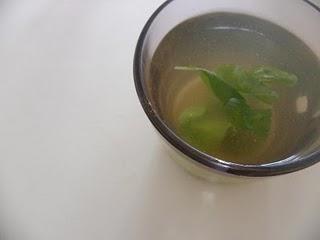 Une infusion, un avant goût de là bas...