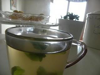 Une infusion, un avant goût de là bas...