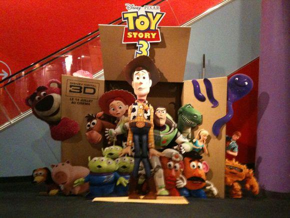 La PLV de Toy Story 3 au Gaumont Wilson