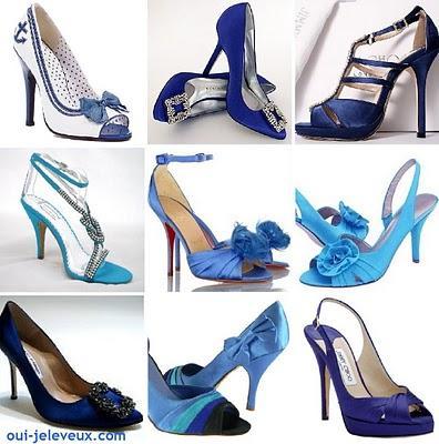 Des chaussures de mariage bleues ? Oui, je le veux ! | À Voir