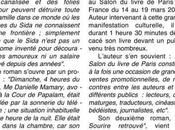 Patience Fiélany obtient article presse dans quotidien Echos Mali
