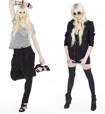 Taylor Momsen comme nouvelle égérie glam' rock pour New Look !