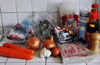 Recette de Nems (Cha gio), au porc, champignons et carottes