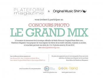 Concours photo Le Grand Mix