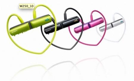 Nouveau lecteur MP3 Waterproof – Sony W250 Walkman