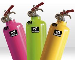 Des extincteurs de toute beauté !