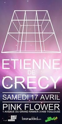 Etienne De Crecy et Mikix The Cat @ Pink Flower