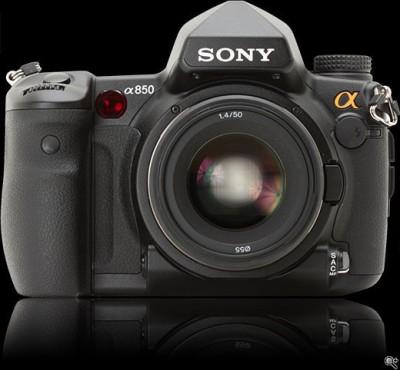 Test : une rapide analyse du Sony A850