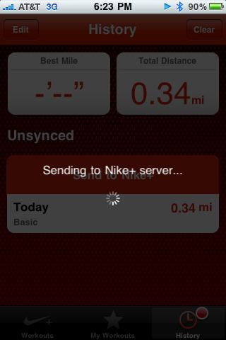 Nouveauté Nike+ dans iPhone OS 4.0 !