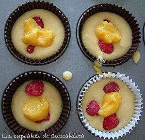 Cupcakes Framboise Lemon Curd-5