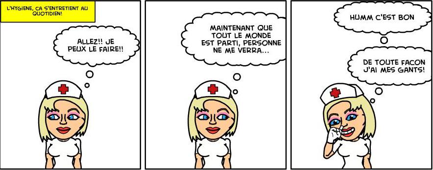 La BD de l’infirmier: L’hygiène