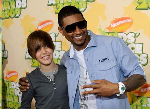 Justin Bieber ... il est comme un fils pour Usher