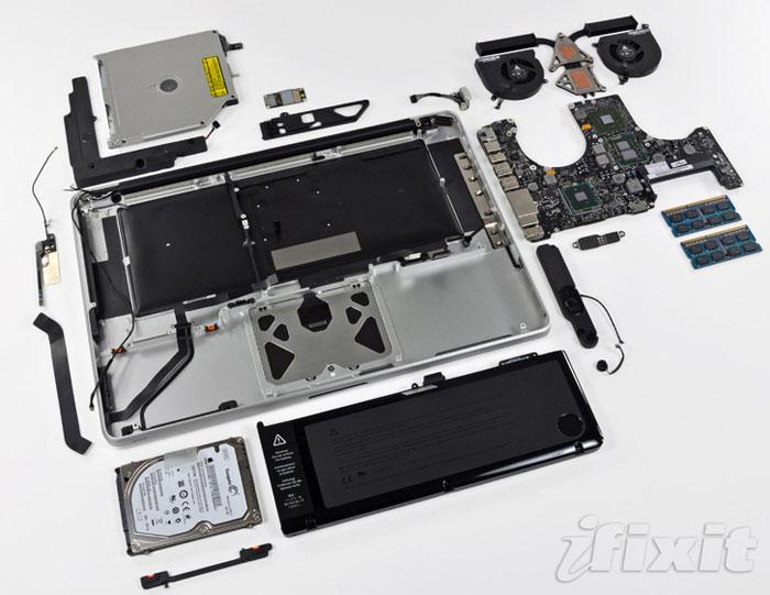 iFixit démonte le nouveau MacBook Pro