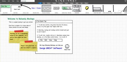 Balsamiq: le concept de mock-up pour tous
