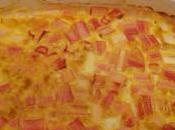 Clafoutis rhubarbe Poilourde