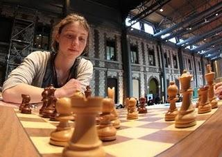 Echecs à Troyes : Carole Forestier © Jean-Pascal Roux