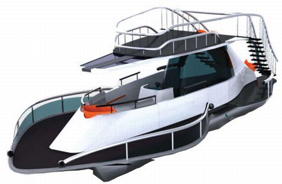 Party Boat - ponton à énergie solaire - 1