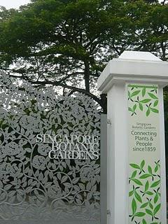 Botanic garden de Singapour (vues d'ensemble)