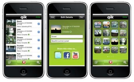 Application Iphone du jour : Qik Video Pro