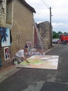 Les Artistes dans les rues de Pussigny - Edition 2009