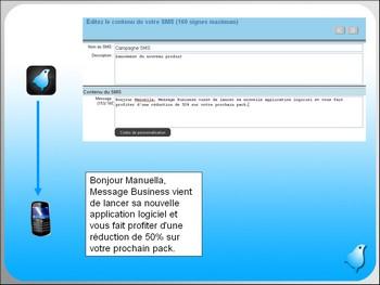 En pratique : Créer une liste de contacts SMS sous Message Business.