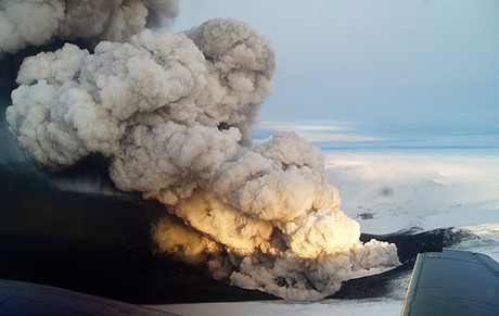 Eidur, le volcan islandais
