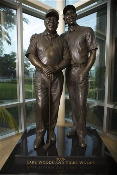 Père et fils, Earl Woods et Tiger Woods
