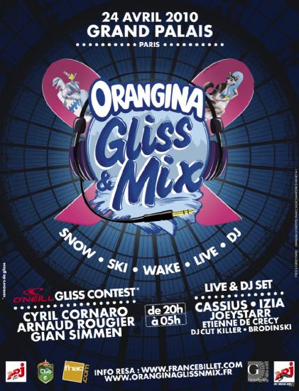 Orangina Gliss & Mix (Concours inside) …