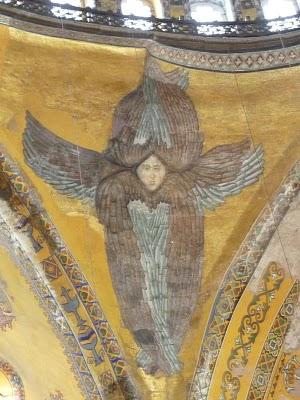 La restauration d'Aya Sofia ou l'apparition d'un ange