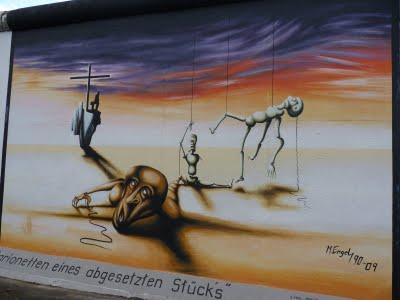 Berliner mauer et comment les artistes racontent l'Histoire avec un pinceau