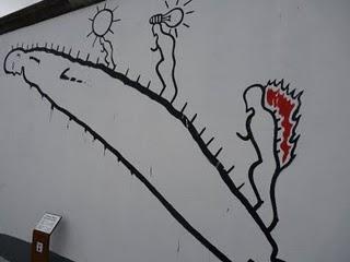 Berliner mauer et comment les artistes racontent l'Histoire avec un pinceau