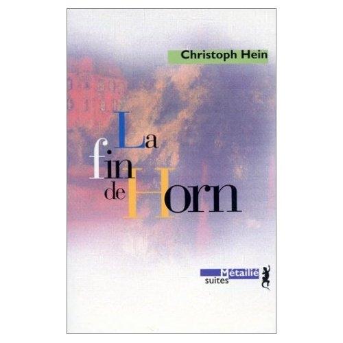 Christoph Hein, retour sur romans