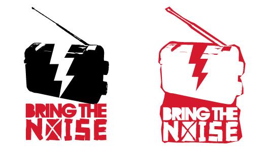 Bring The Noise : création du logo de l’émission OuïFM