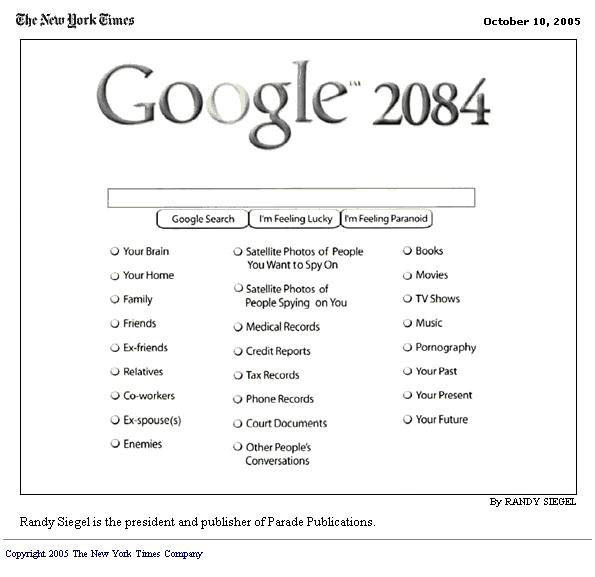 Google en 2084