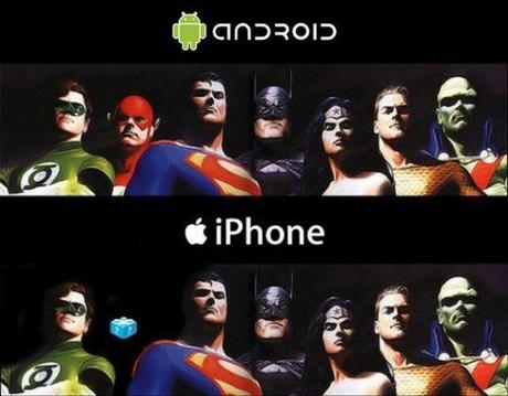 Différence entre iPhone et Android