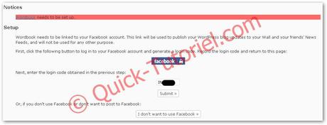 Facebokk_Wordpress_15 #186 Poster vos articles sur Facebook depuis Wordpress en 1 clic.
