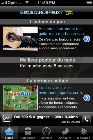 [News : Apps] Est Ce Que Je Peux ? des solutions à vos problèmes quotidiens !