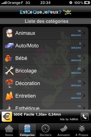 [News : Apps] Est Ce Que Je Peux ? des solutions à vos problèmes quotidiens !