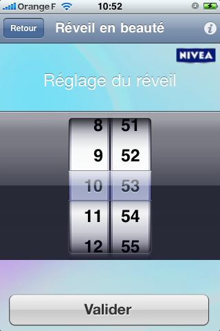 [News :Apps] REVEIL BEAUTE, une apps de Nivea