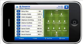 Test : Football Manager 2010 sur iPhone/iPod Touch
