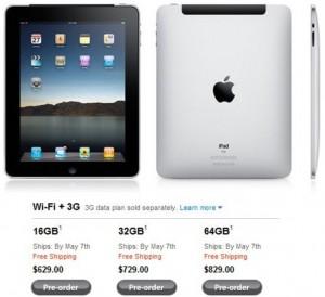 iPad 3G : sortie le 7 mai aux Etats-Unis