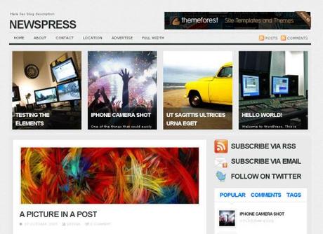newspress-free-premium-wordpress-theme 27 Thémes Wordpress: les meilleurs de 2009-2010…