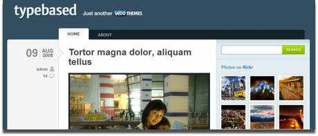 typebased 27 Thémes Wordpress: les meilleurs de 2009-2010…
