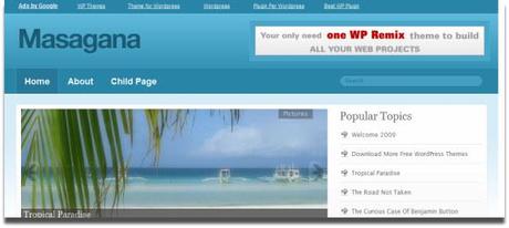 masagana 27 Thémes Wordpress: les meilleurs de 2009-2010…