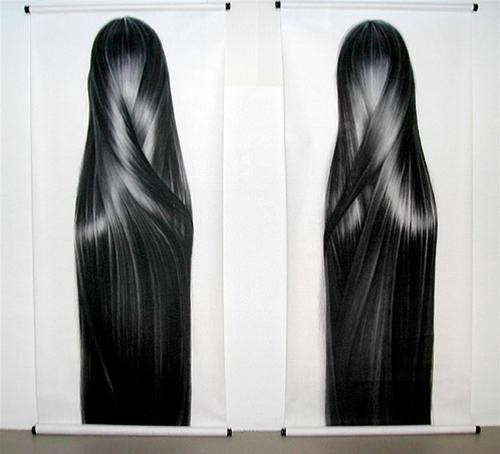 De magnifique dessins au fusain