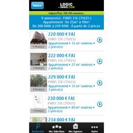 Applications Logic-Immo.com pour mobiles iPhone, Android et Nokia
