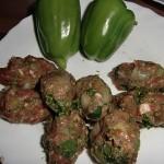 Boulettes de viande et poivrons farcis – de Reddo