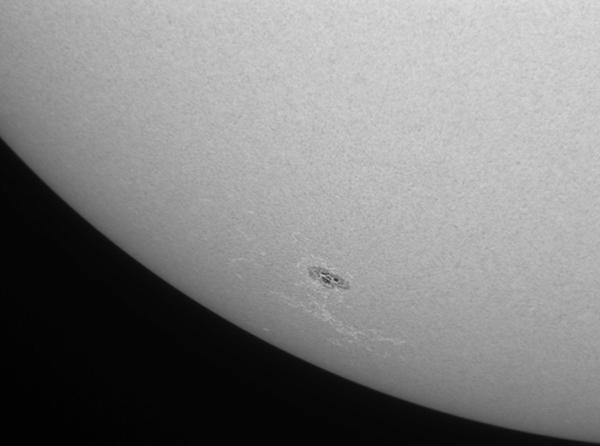 Le Soleil du 3 Avril avec une DMK 21AF04.AS