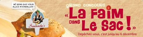 La faim dans le sac, le concours UGC de Domino's Pizza